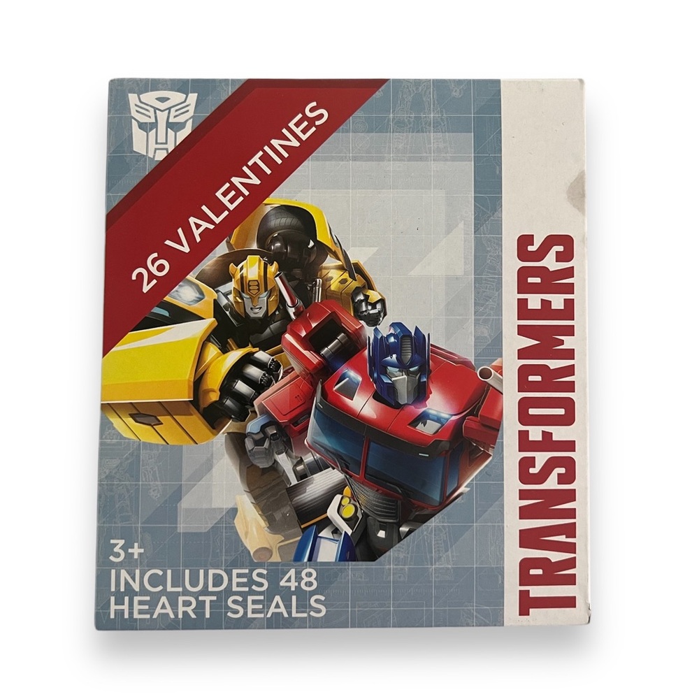 NEW Transformers Valentine's Day Cards Rare HTF 26 Count